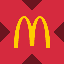 McDonald's tokenized stock (xStock) icon